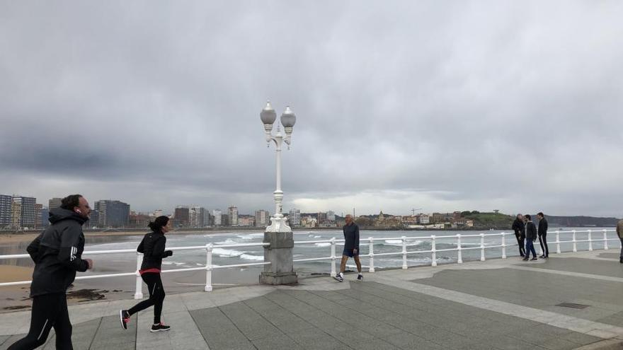 Correr por Gijón 1: Paseo de la playa de San Lorenzo