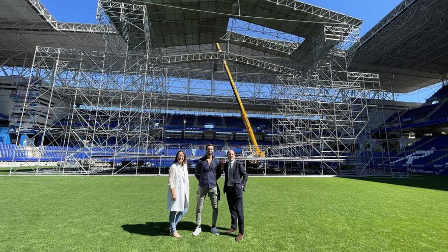 El “Pa’lla voy” ya se siente en el Tartiere: todo listo para el concierto de Marc Anthony en Oviedo