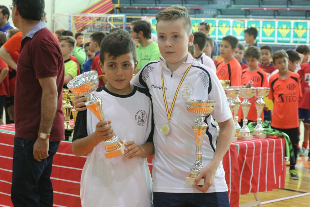 Entrega de trofeos del Torneo de La Amistad