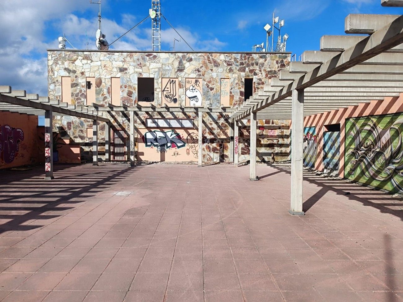 Abandono parador de Firgas