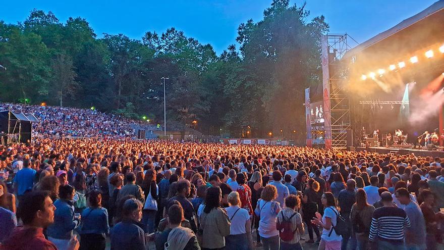 Público en un concierto de Castrelos de 2019 // Marta G. Brea