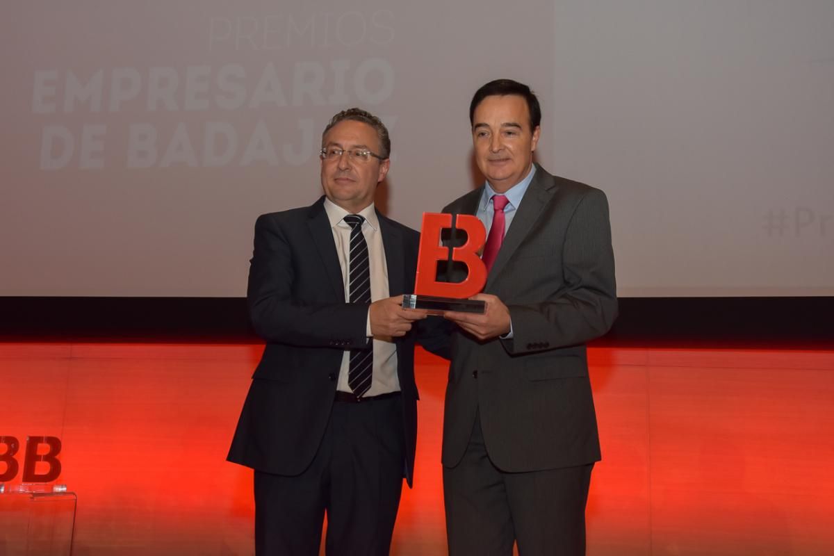 La gala de los premios Empresario de Badajoz 2018 en imágenes