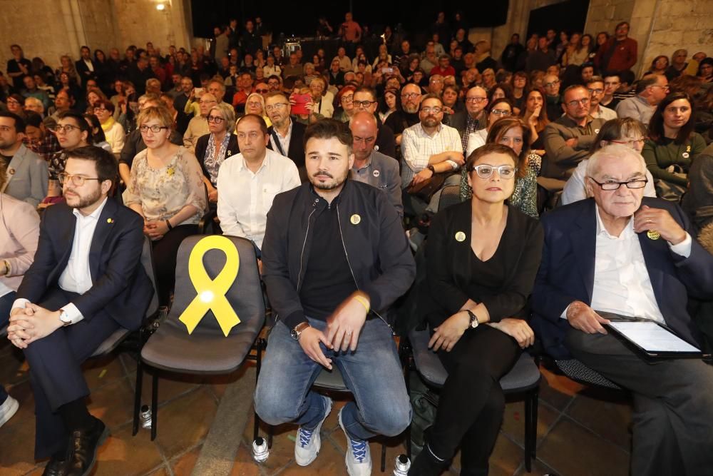 Acte central d'ERC a les eleccions generals a Girona