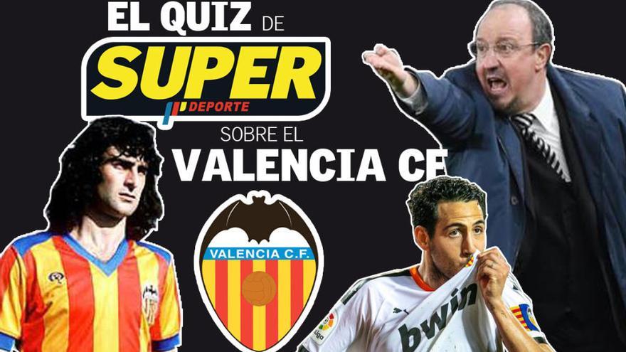 El quiz de SUPER sobre el Valencia CF