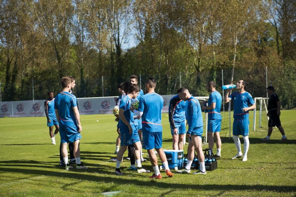 Entrenamiento del Real Oviedo