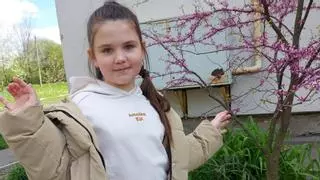 Lanzan un SOS para operar a Kira, la pequeña ucraniana que vivió en Ames y sufre un tumor
