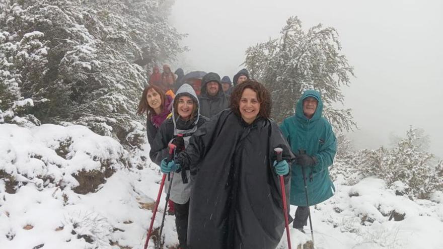 El club de montaña Javieres anima a descubrir la comarca