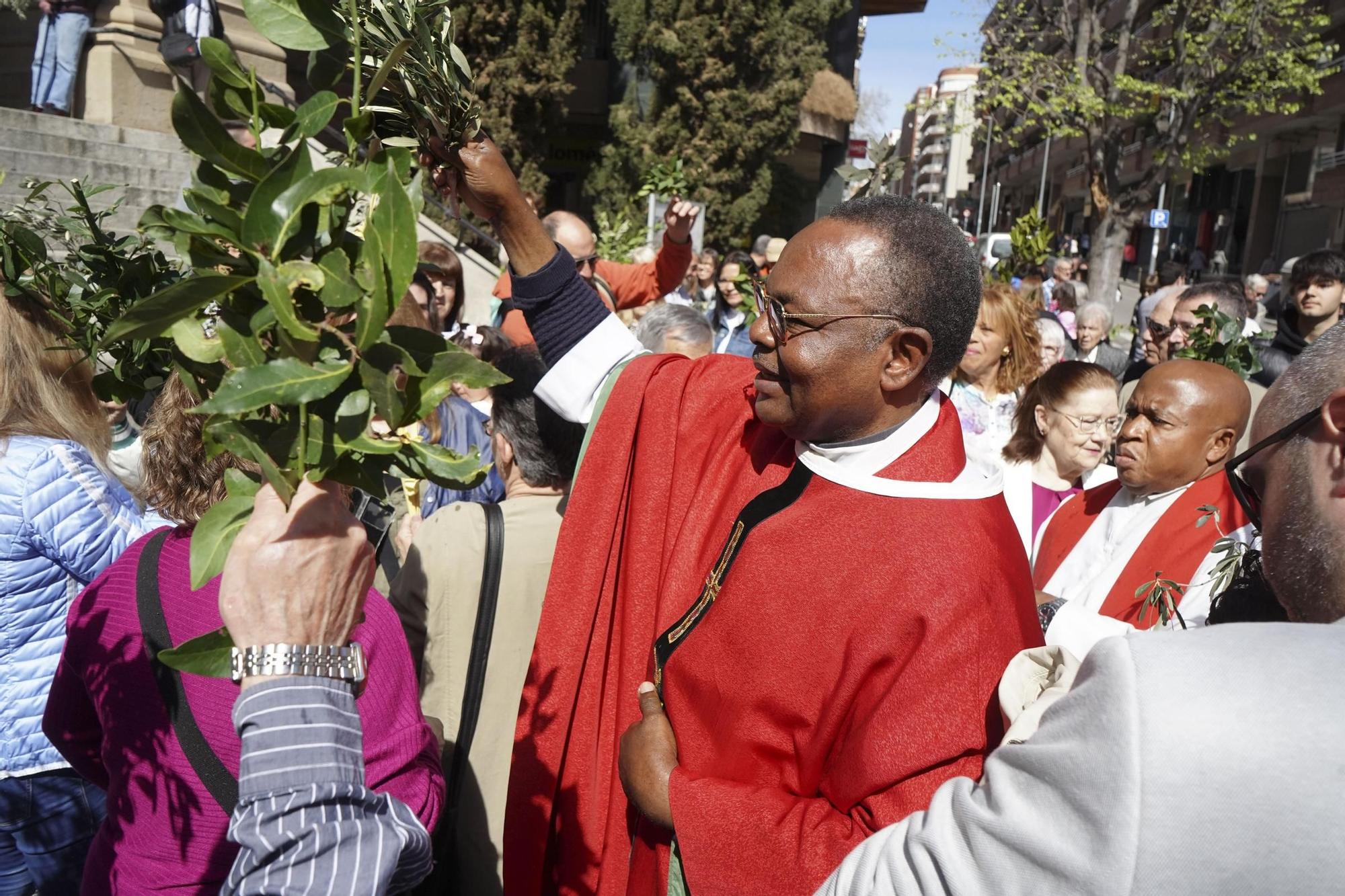 Imatges de la benedicció de Rams a Manresa