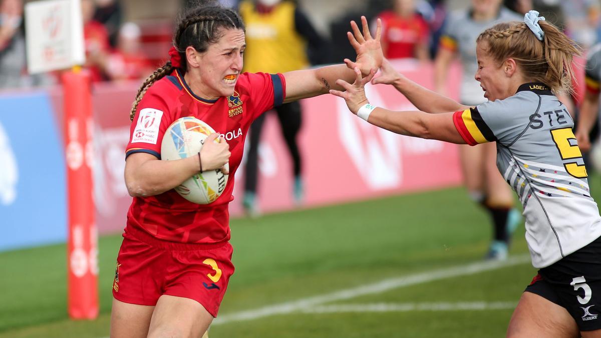 Tercera y última jornada de las series mundiales HSBC de rugby 7 de Málaga.