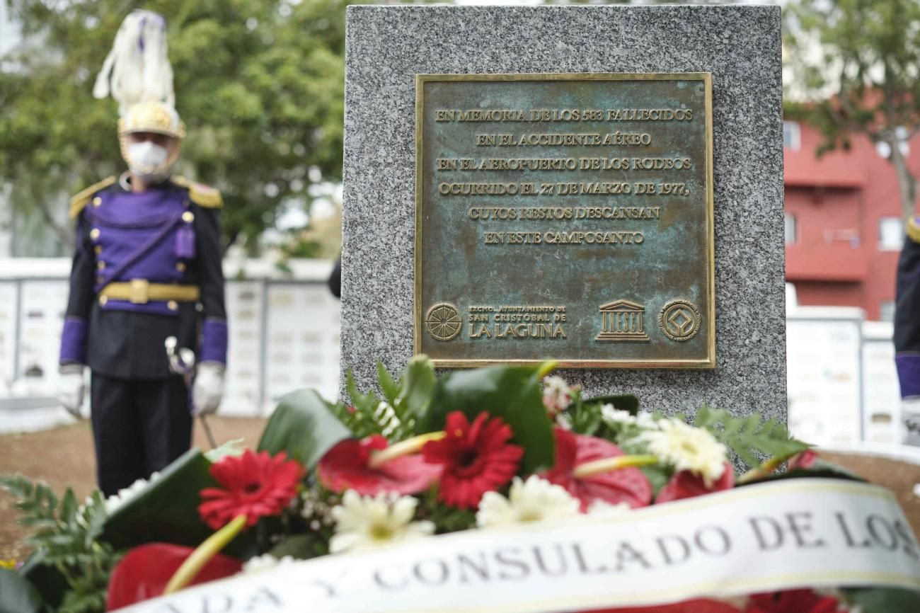 Acto en recuerdo de las víctimas del accidente de Los Rodeos