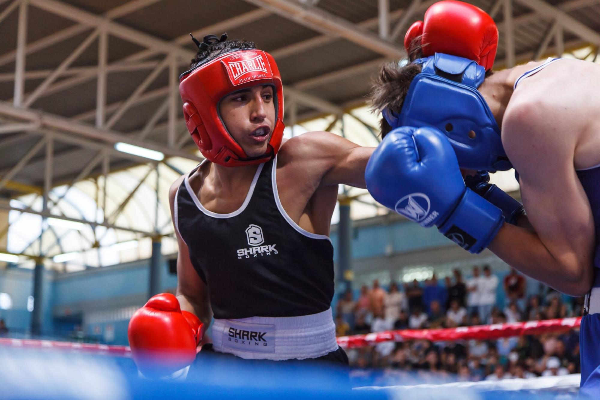 La cantera canaria de boxeo se luce en el Juan Beltrán Sierra