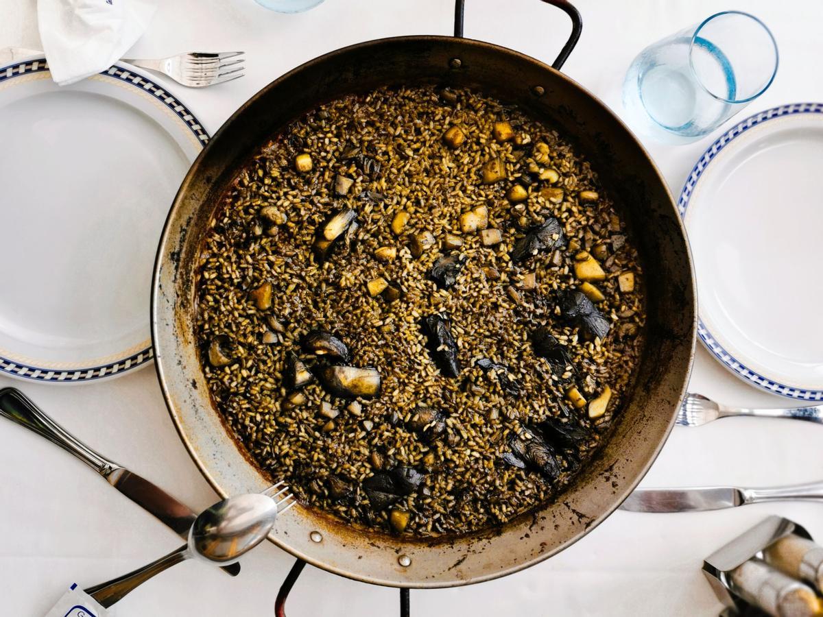 El arroz es uno de los platos más típicos de Dénia