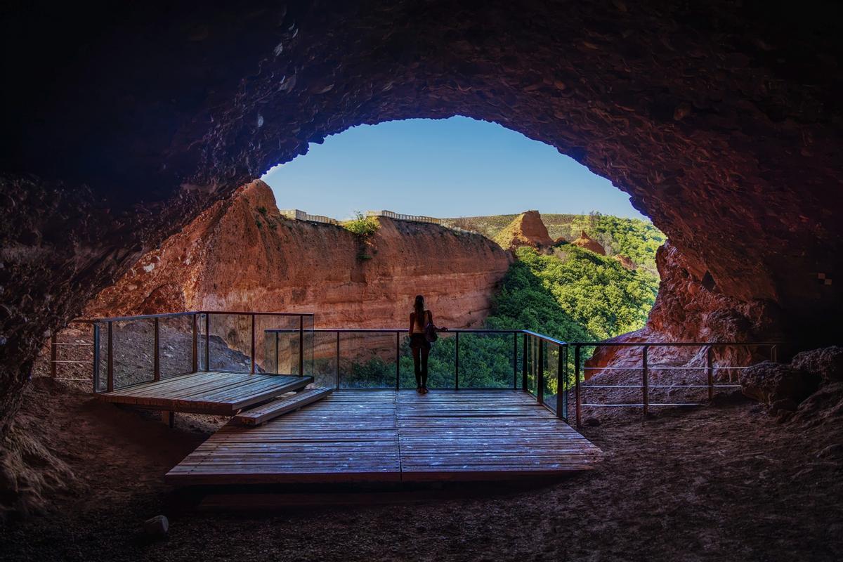 Mirador en Las Médulas.