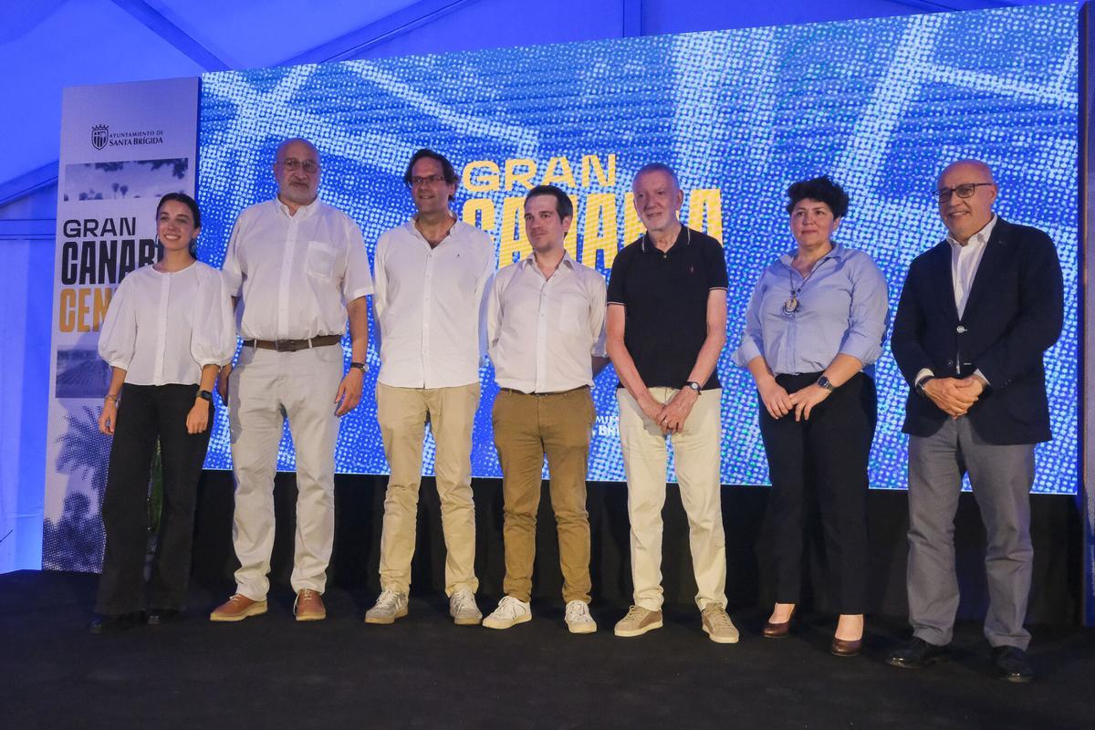 Presentación del proyecto Gran Canaria Central en Santa Brígida