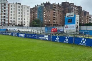La afición del Avilés no teme a la lluvia: más de dos mil quinientas entradas vendidas en dos días