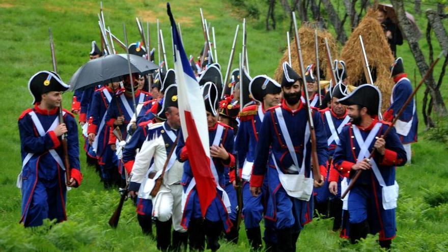 Las tropas de Valga expulsan a las tropas napoleónicas en Casal do Eirigo