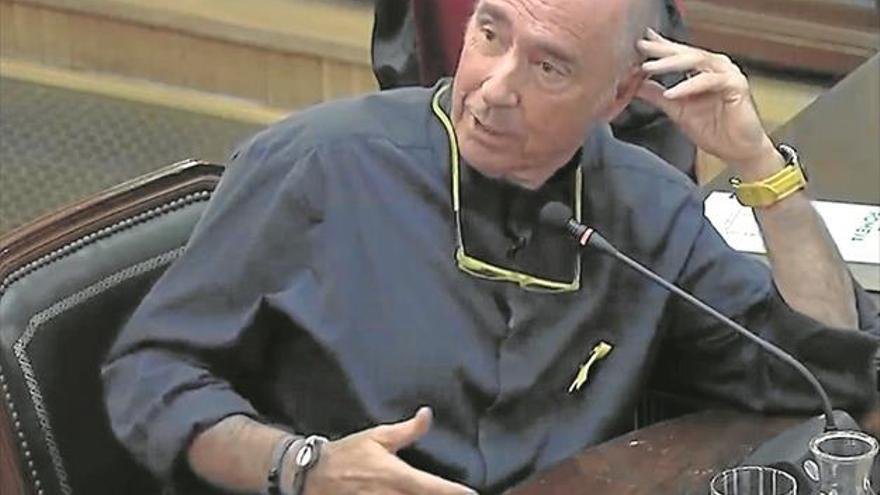 Llach vindica ante el Supremo el carácter «pacífico» del soberanismo