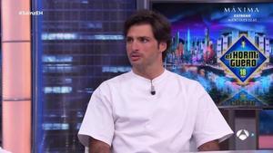 Carlos Sainz Jr. en El hormiguero