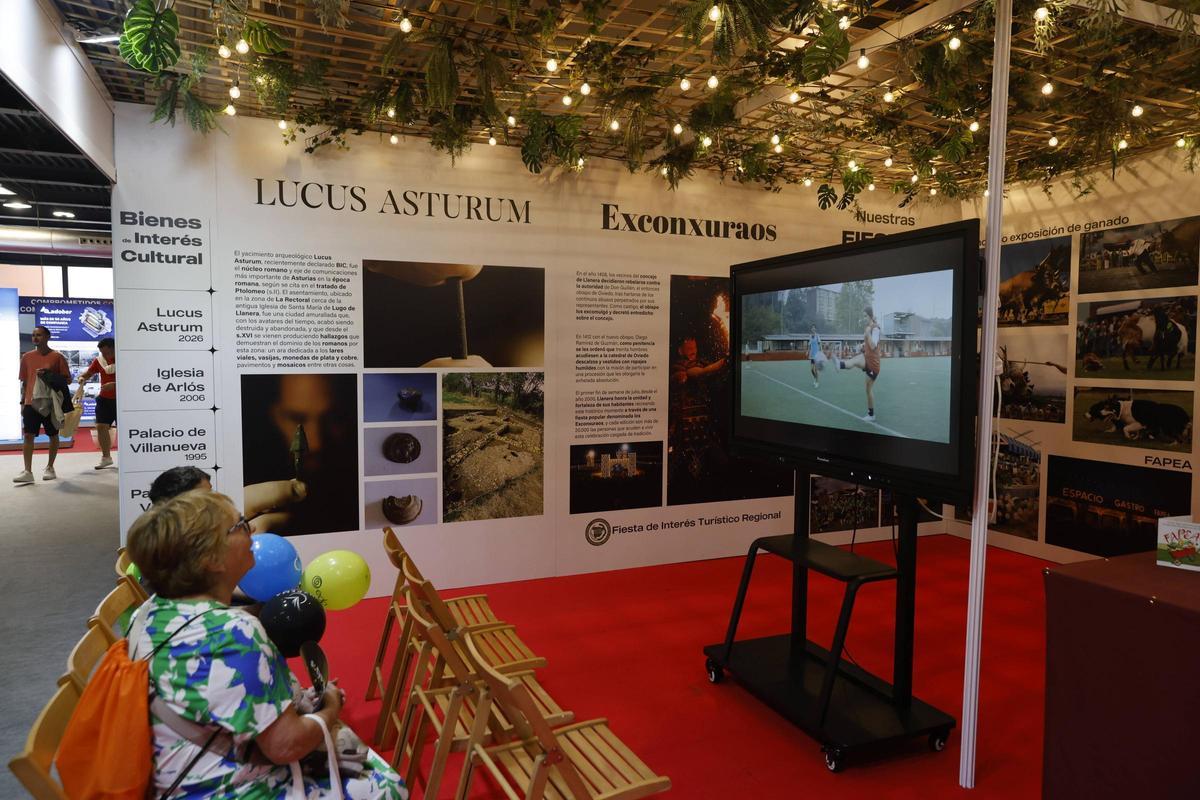 El stand de Llanera en la Feria de Muestras, en imágenes El stand de Llanera en la Feria de Muestras, en imágenes