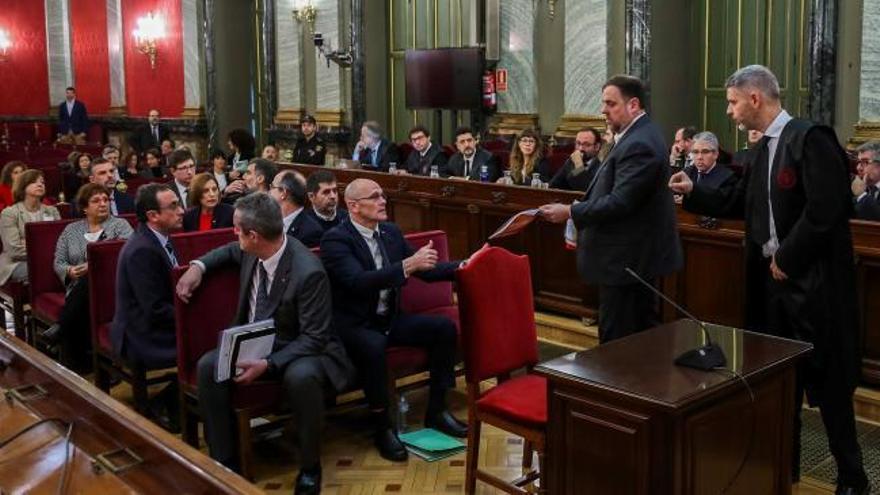 Turno para las acusaciones en la segunda sesión del juicio del procés