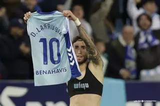 Larrubia desata la locura en La Rosaleda