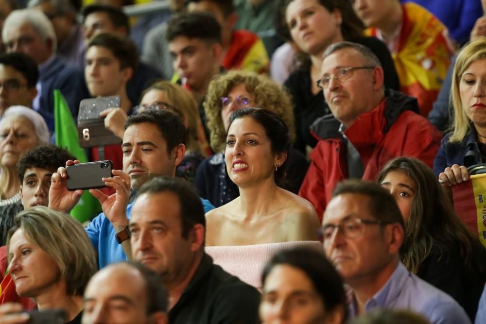 Acto de campaña de Vox en Murcia