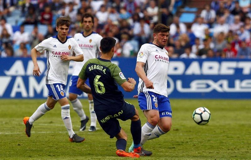 Sufrida victoria del Real Zaragoza contra el Sporting de Gijón