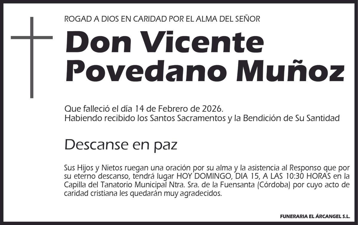 Vicente Povedano Muñoz