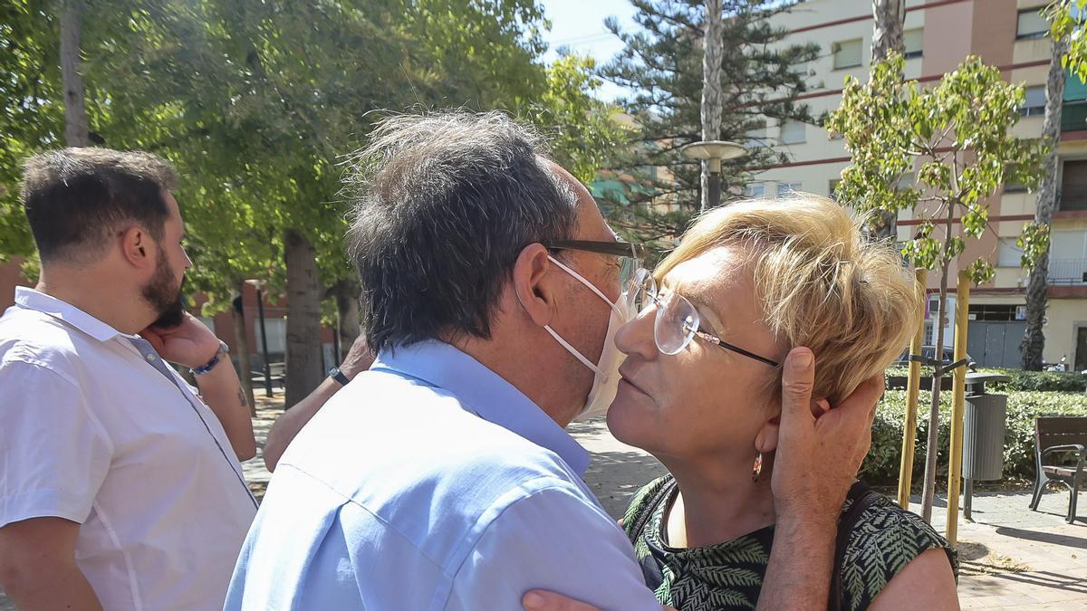 Ángel Franco y Ana Barceló.