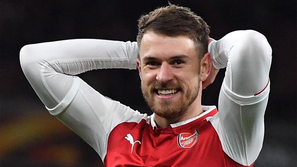 Aaron Ramsey, jugador del Arsenal, estaría en la órbita del Real Madrid