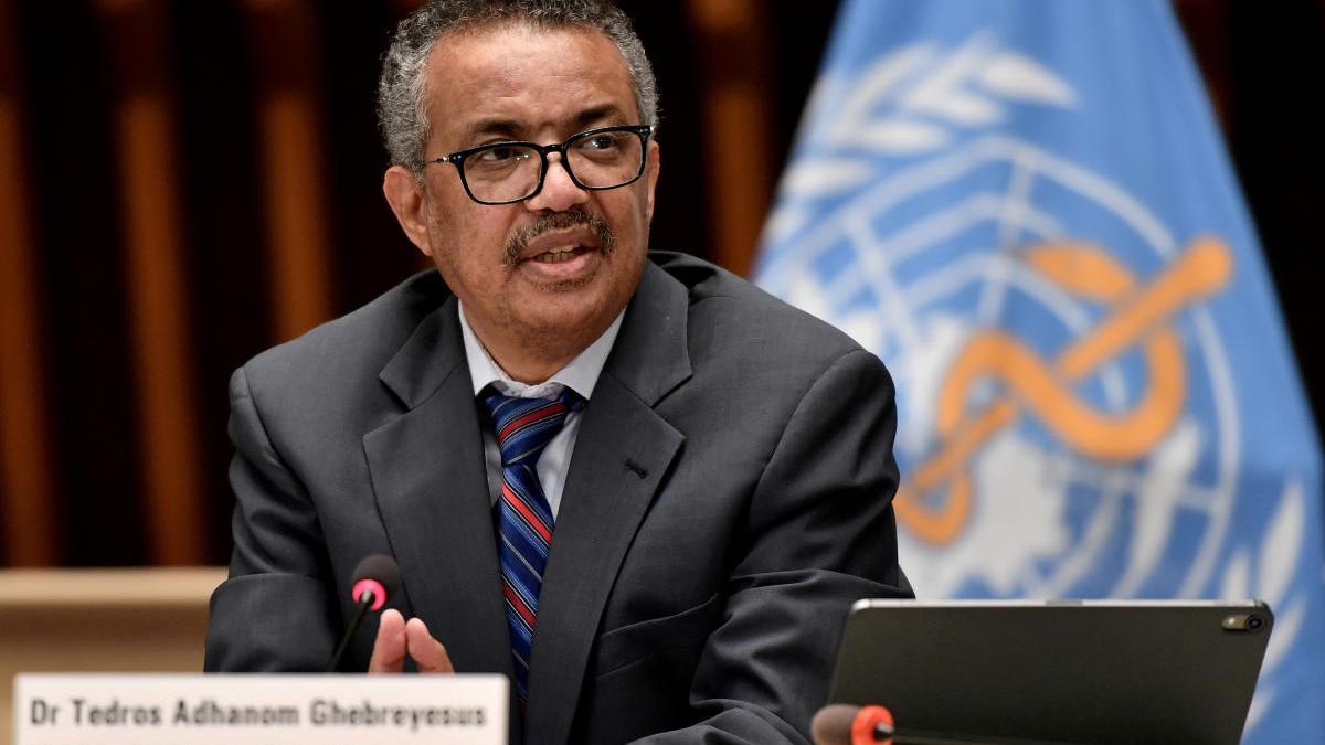 Director General de la OMS, Tedros Adhanom.