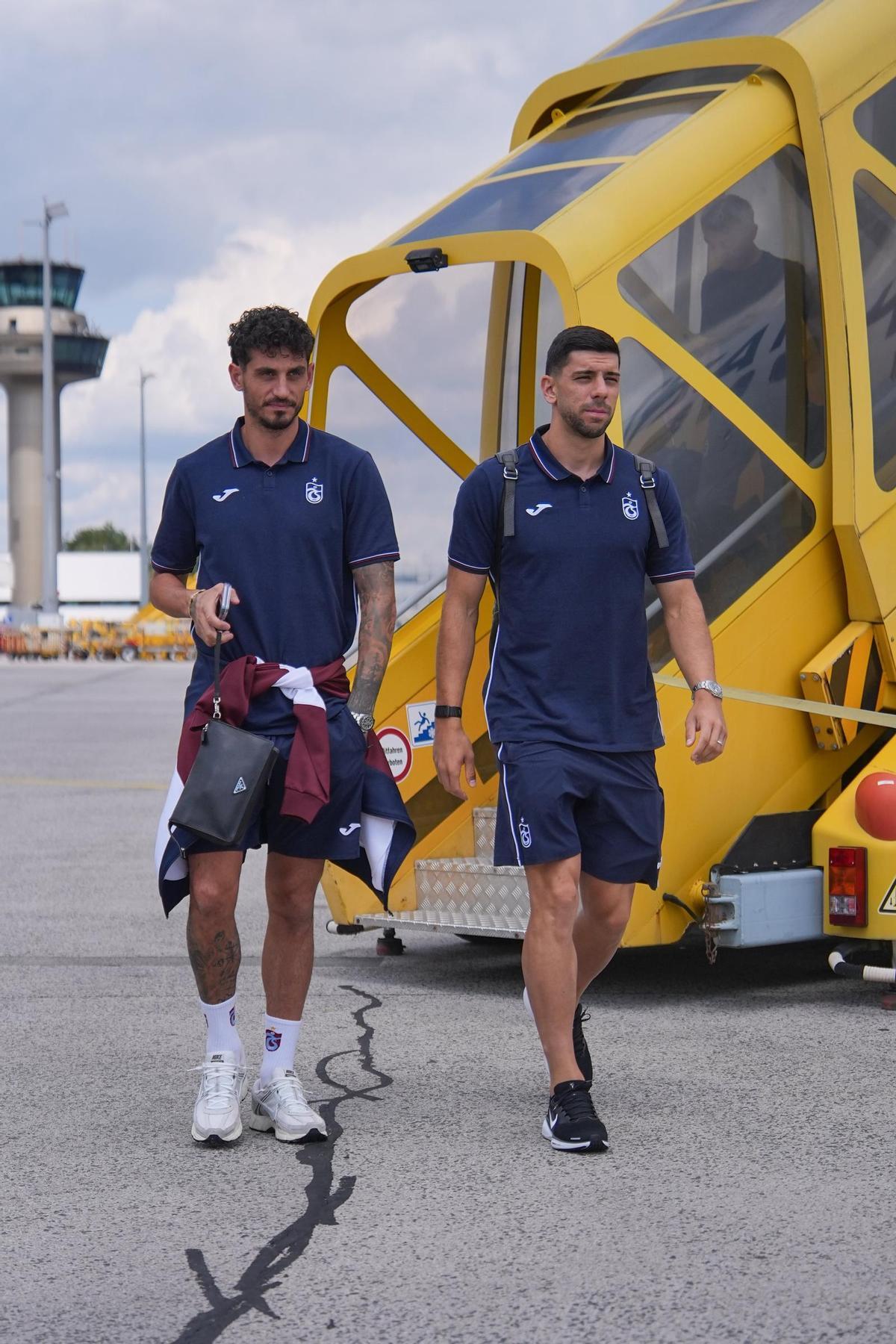 Cenk con el Trabzonspor