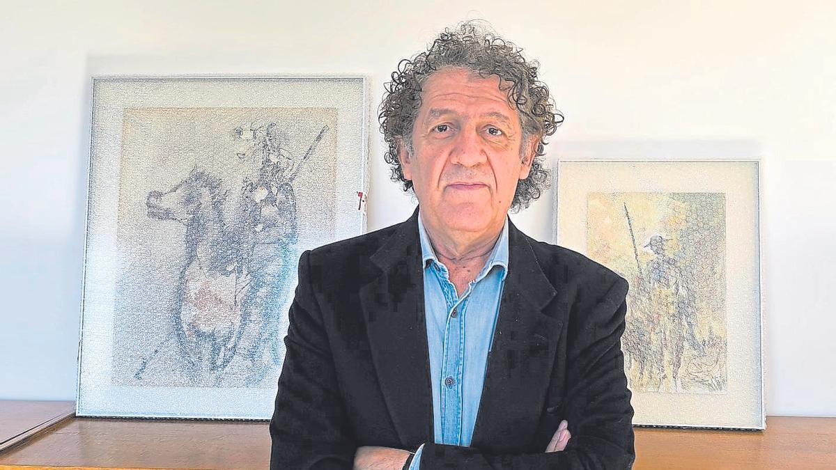 El escritor y mercero molinense Paco López Mengual.