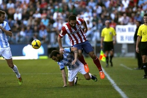 Imágenes del partido dispuado entre el Málaga y el Atlético de Madrid