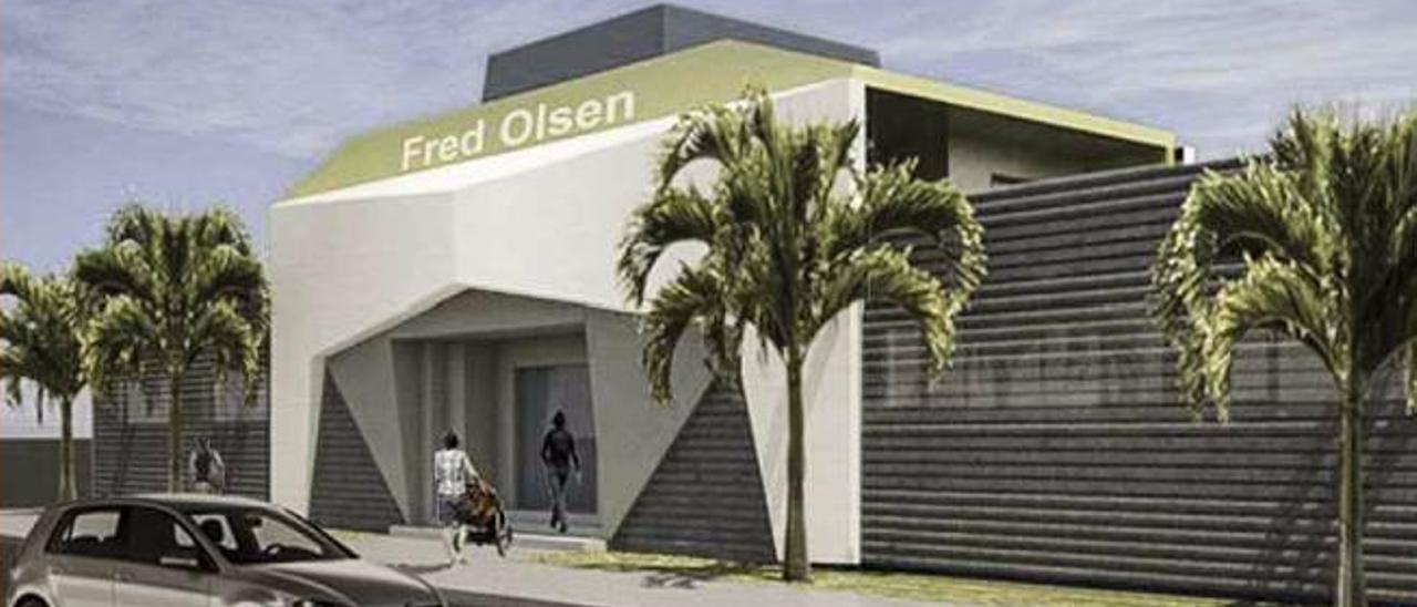 Fred. Olsen tendrá una terminal de pasajeros en el Puerto antes de 2017