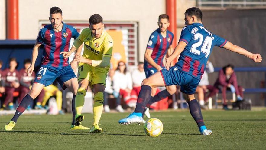 El Villarreal B acaricia la remontada frente al Atlético Levante en el 87’