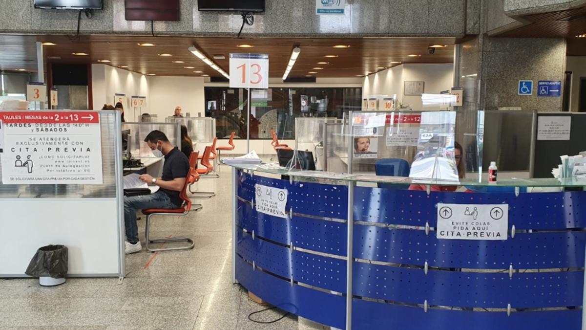 Área de atención ciudadana de Torrent