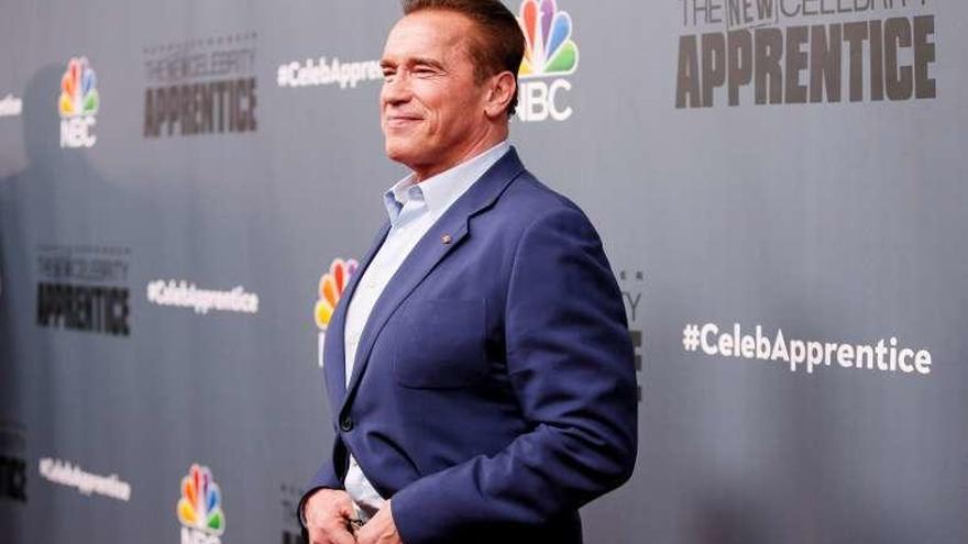 El actor Arnold Swarzenegger.