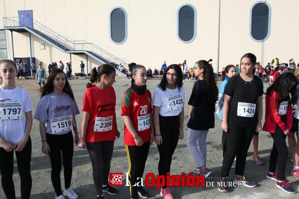 Final Regional de Cross Escolar: cadetes