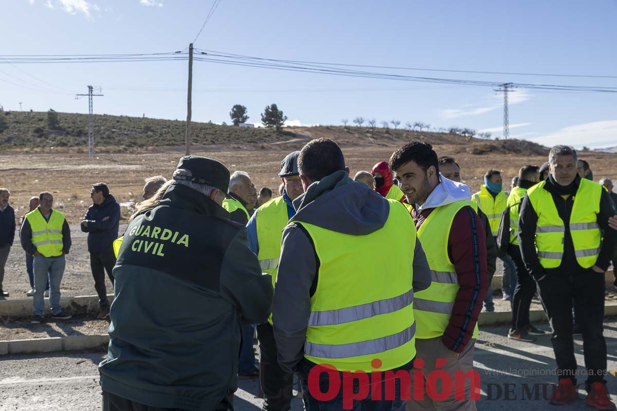 Manifestaciones de agricultores en Caravaca