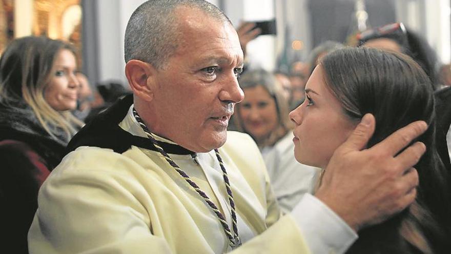 Banderas, pasión paterna