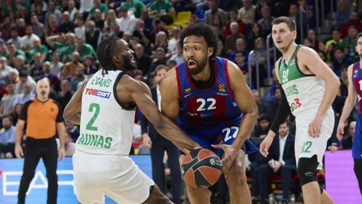 Jabari logró 18 puntos ante Zalgiris el pasado 12 de enero