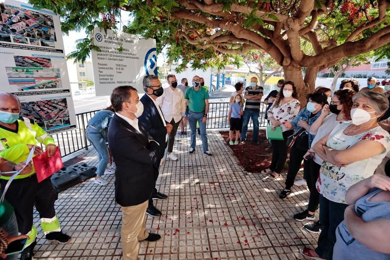 Presentación de obras de accesibilidad en Tío Pino