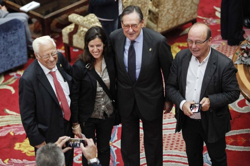 Ambiente en el Hotel de la Reconquista de Oviedo en la mañana de entrega de los premios "Princesa de Asturias" 2016