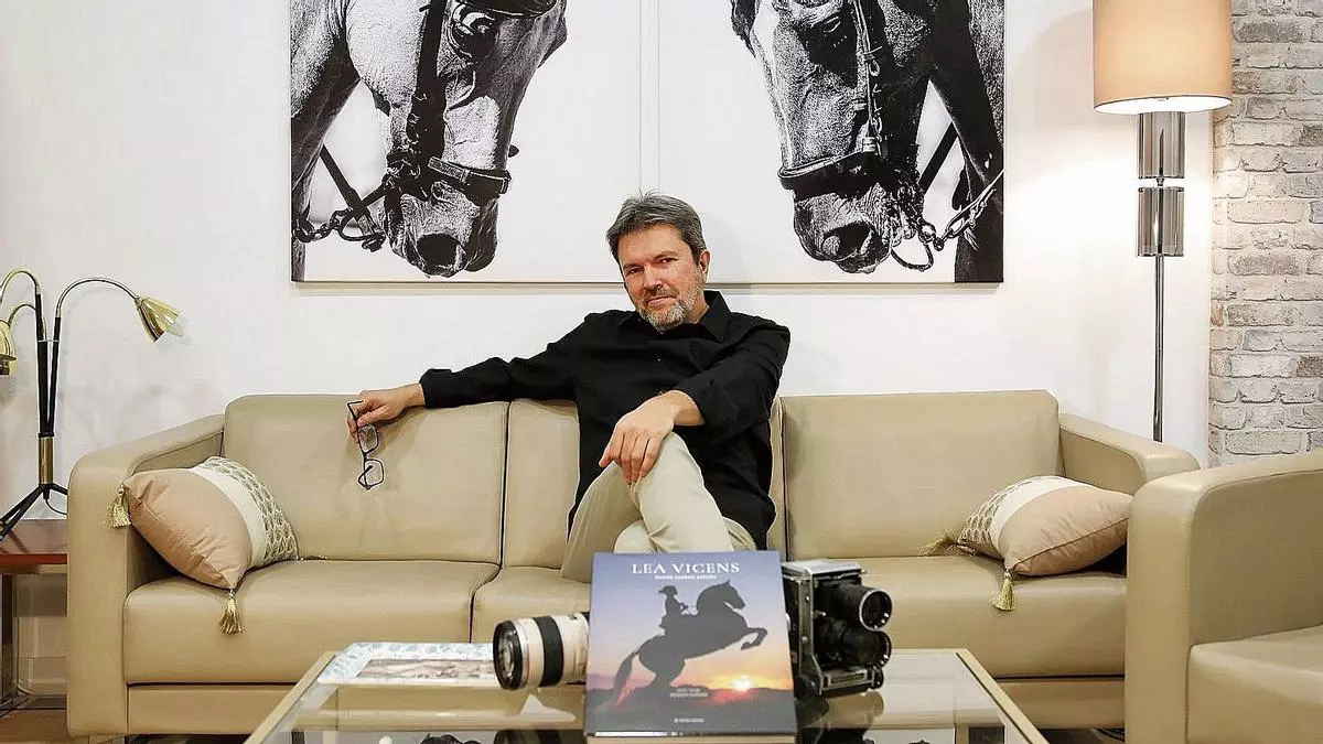 Ramón Azañón: «La fotografía ecuestre es arte, cultura y tradición»