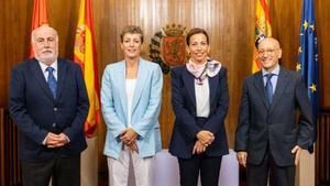 Presentación del encuentro en el Ayuntamiento de Zaragoza