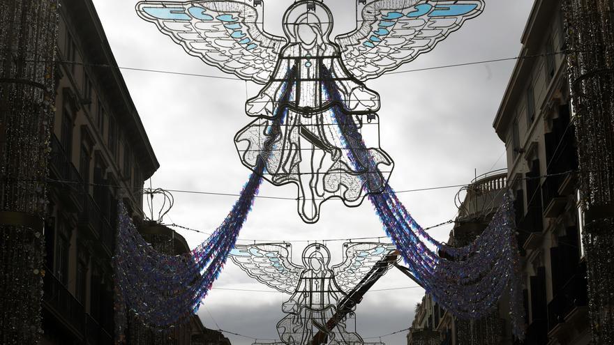 El alumbrado navideño de Málaga, inspirado en Regent Street de Londres