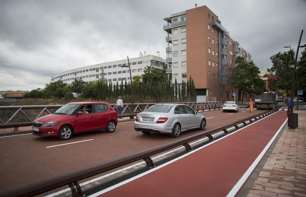 Apertura nuevo puente sobre el Riu Sec