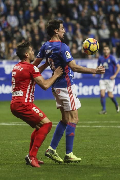 Partido en el Carlos Tartiere entre el Oviedo y el Almería