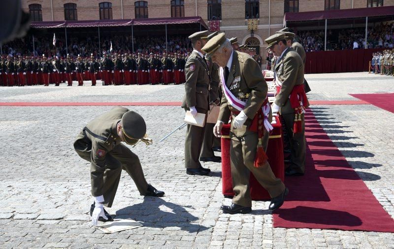 Visita de Felipe VI a la Academia General Militar de Zaragoza